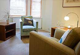 Therapy room in Islington, London N1